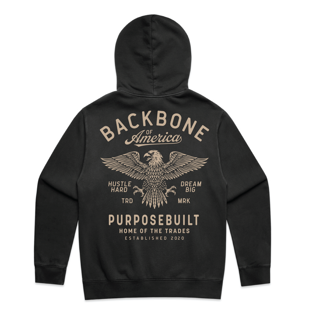 Americas Workforce Legend HD Hoodie, Black