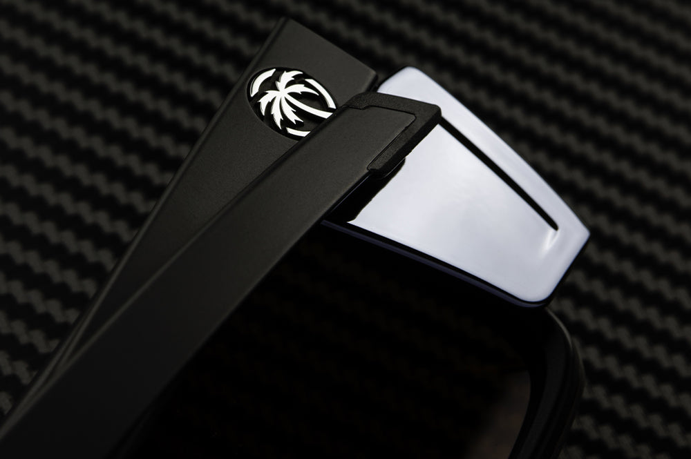 Performance Quatro Matte Black - Silver Polarized Lens