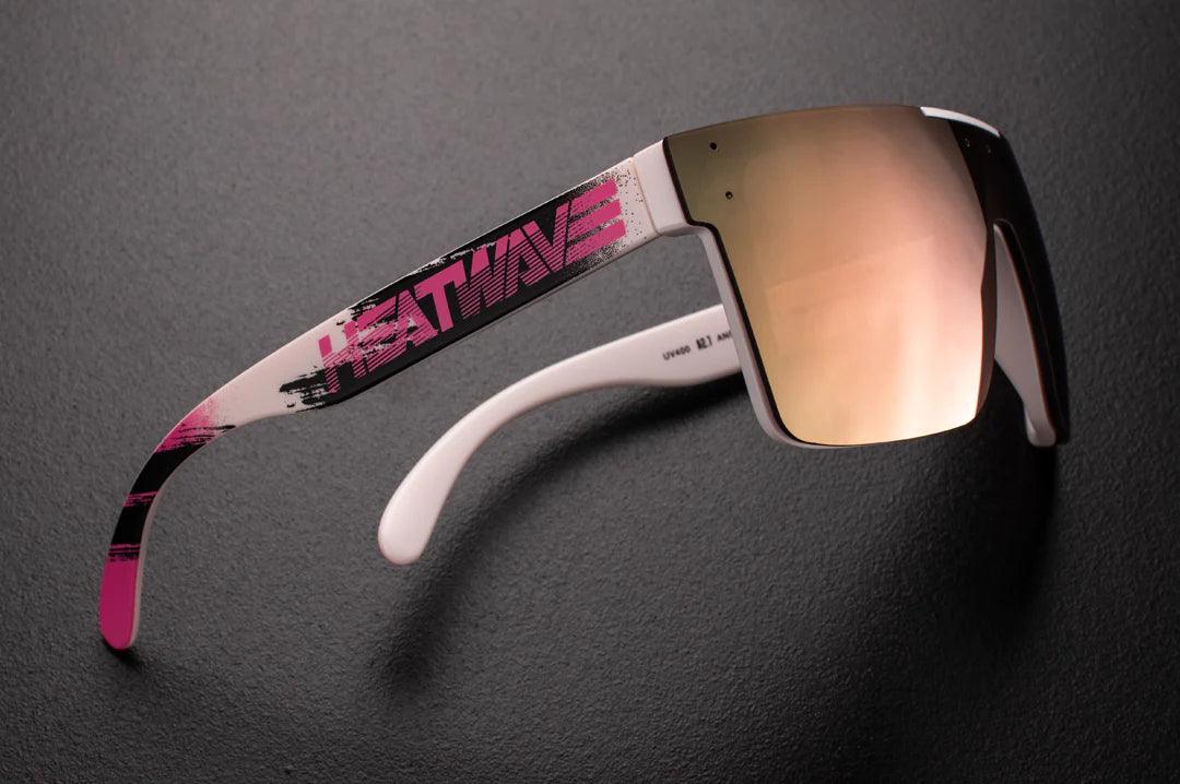 Quatro Sunglasses: Reactive - Polarized Rose Gold Lens - Purpose-Built / Home of the Trades