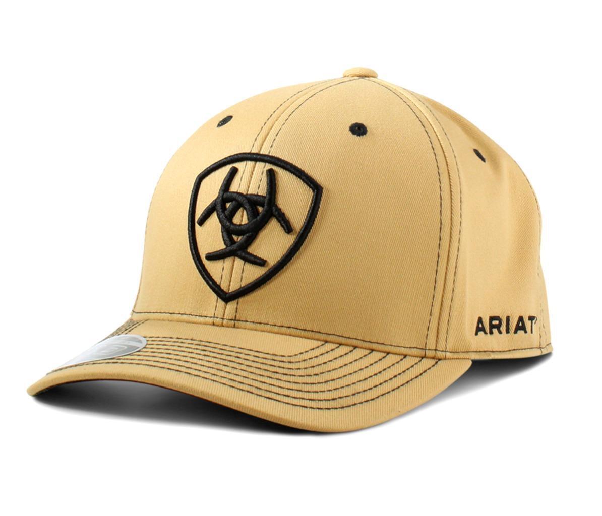 Ariat Mens Snapback Logo Tan