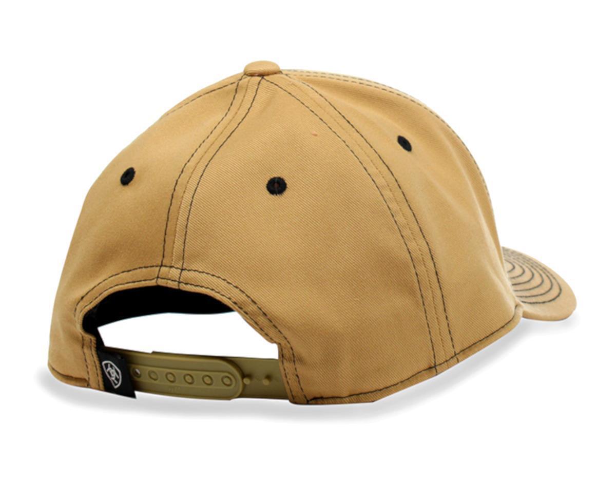 Ariat Mens Snapback Logo Tan