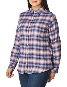 Women's Plaid Flannel Long Sleeve Shirt - Ombre Orchid - Purpose-Built / Home of the Trades