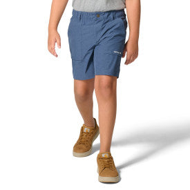 Youth Rugged Flex Heather Short - Blue Horizon Heather