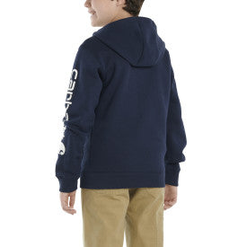 Youth Boys Long Sleeve Graphic Sweatshirt - Navy Blazer