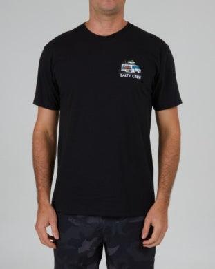 REELS & MEALS S/S TEE, BLACK - Purpose-Built / Home of the Trades