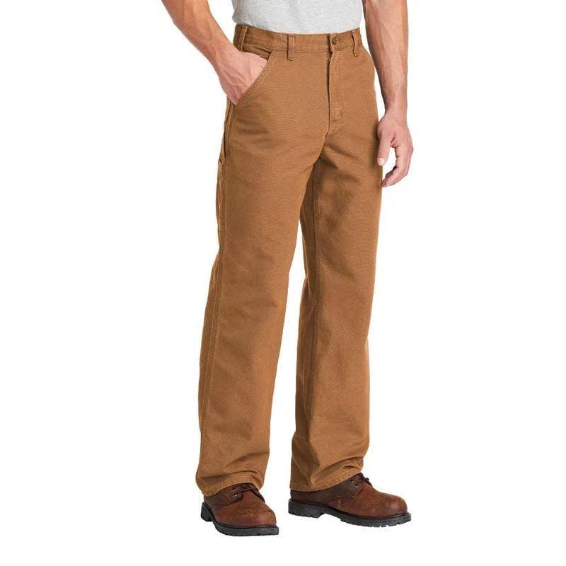 B11 - Washed Duck Work Loose Fit Pant - Brown - Purpose-Built / Home of the Trades