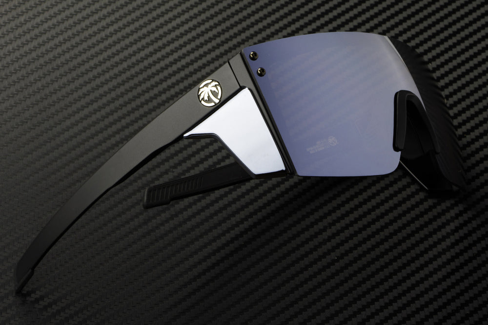 Performance XL Lazerface Matte Black - Silver Lens