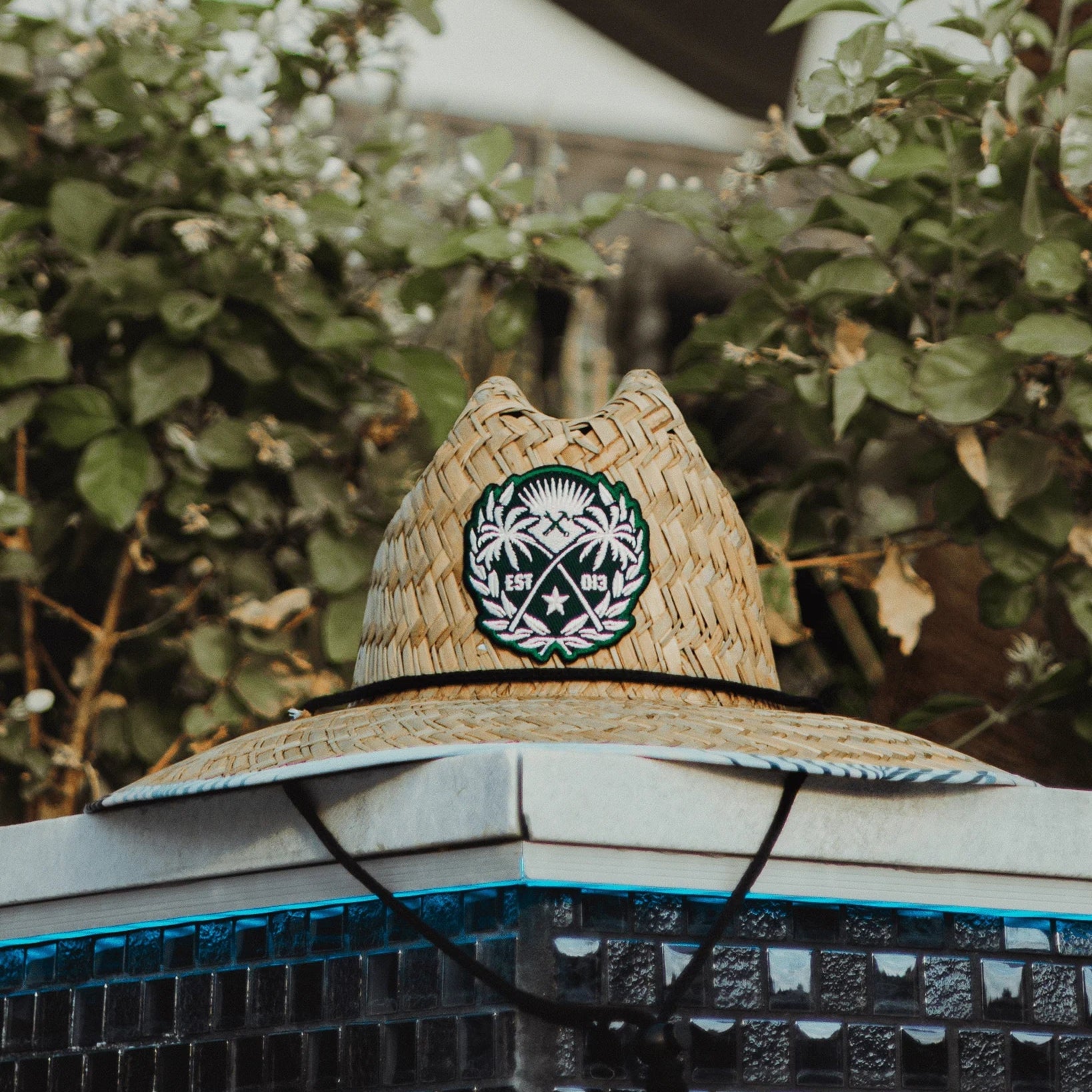 South Beach Straw Sun Hat