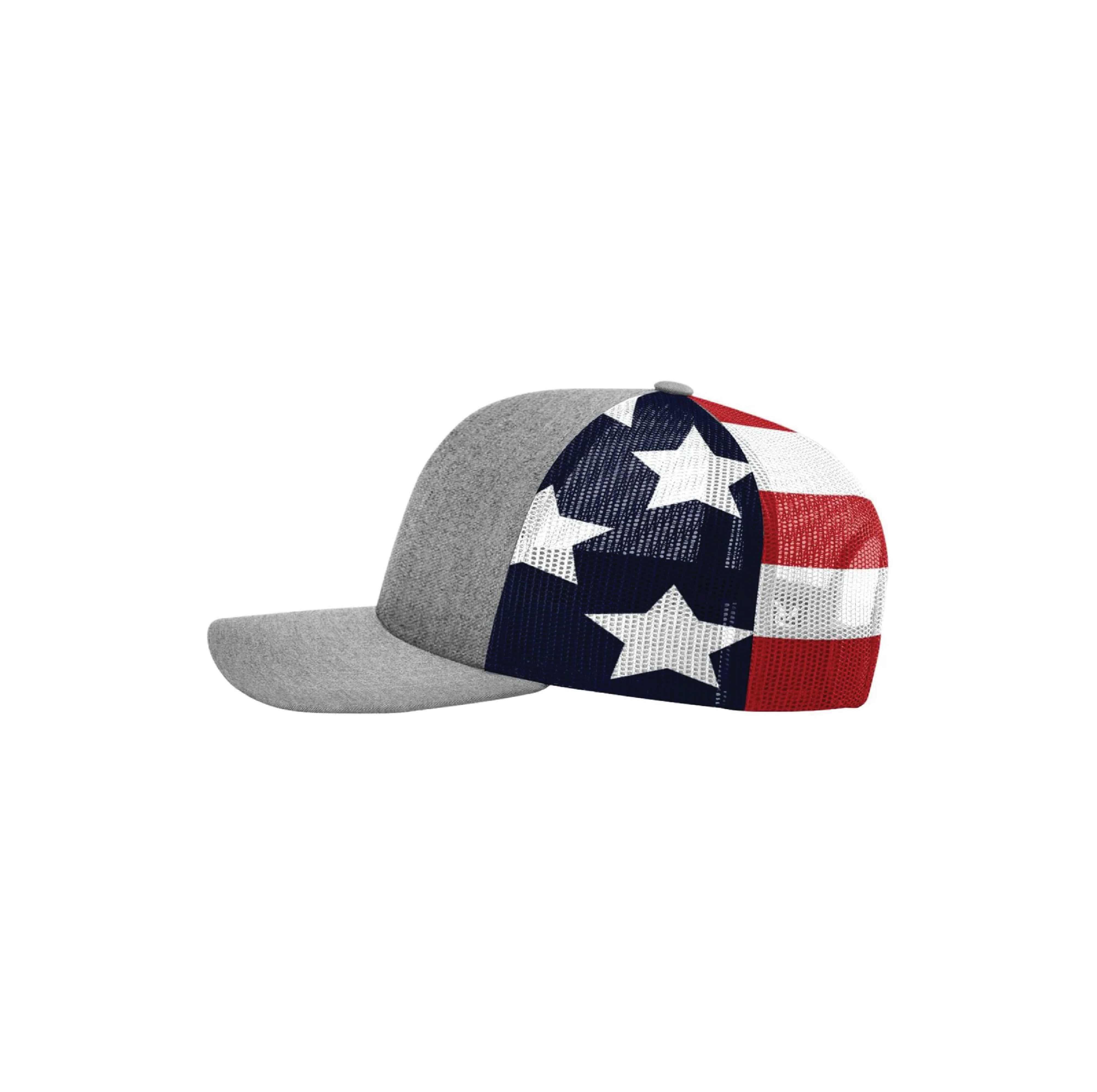 RWBC Curved Brim Snapback - Stars & Stripes