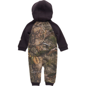 Infant Boys Long Sleeve Zip Front Camo Coverall - Mossy Oak Country DNA