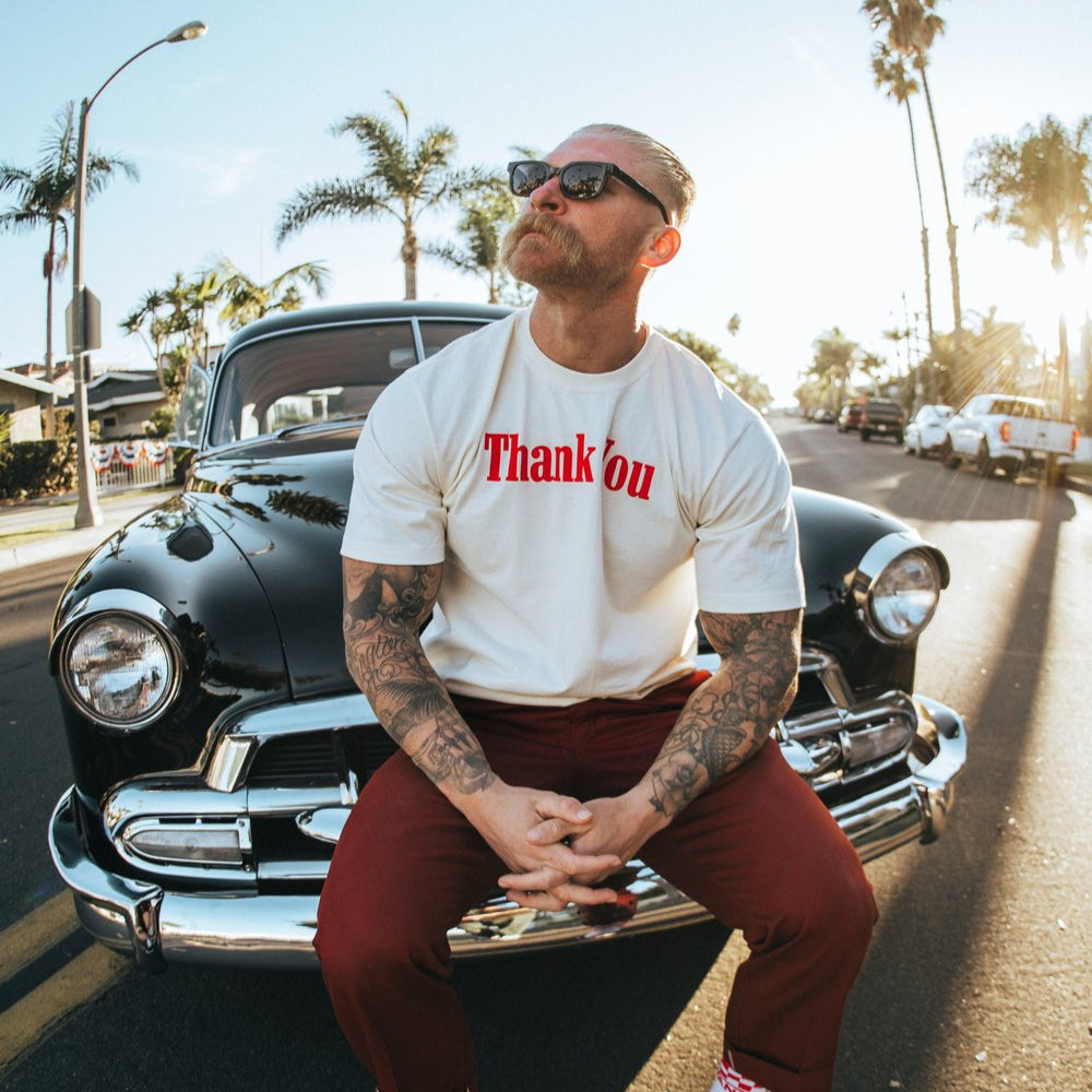 Shop Tee - Bone
