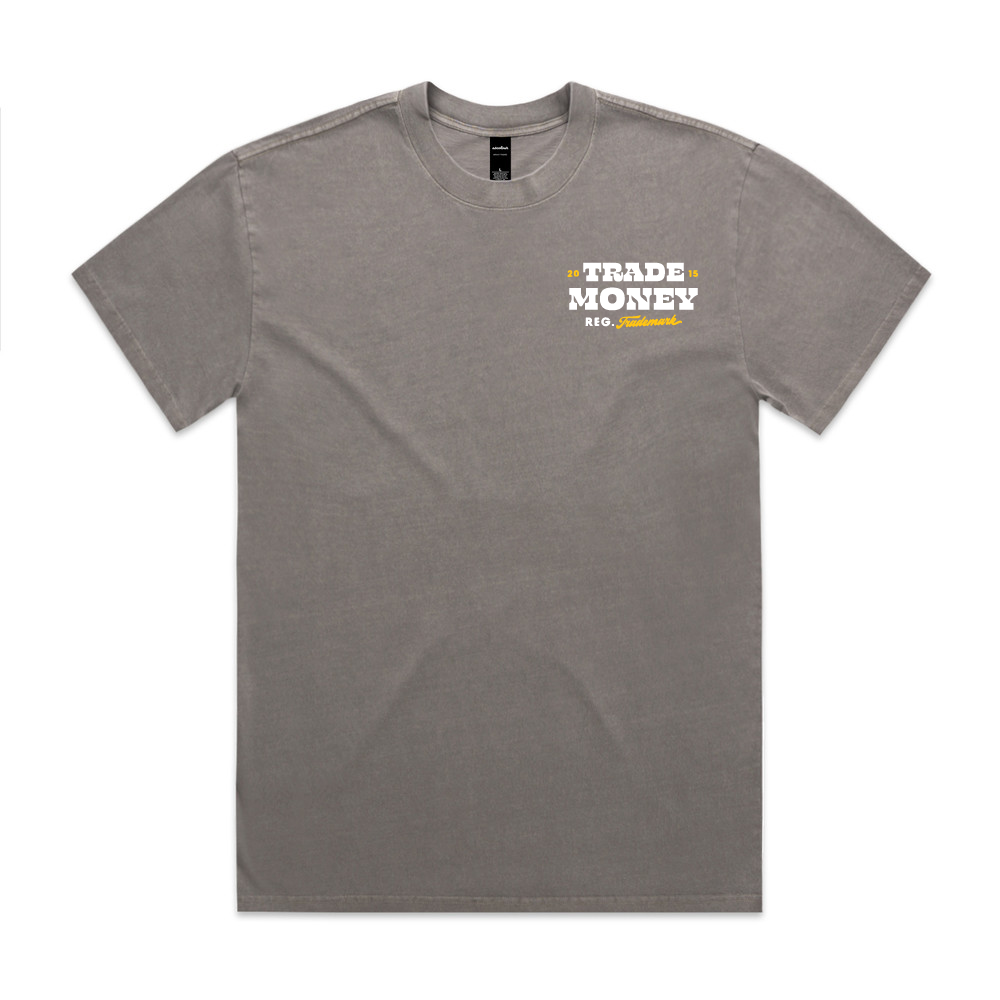 The Lockdown Heavy Tee, Faded Grey