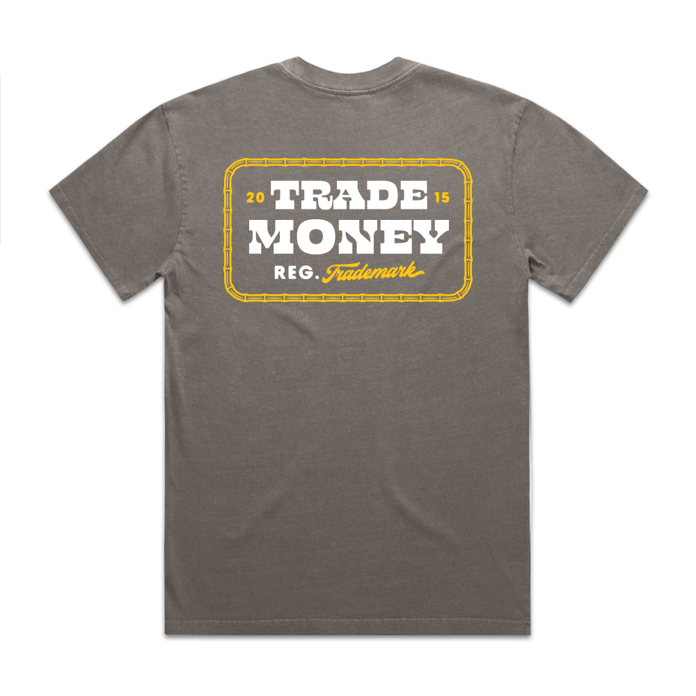 The Lockdown Heavy Tee, Faded Grey