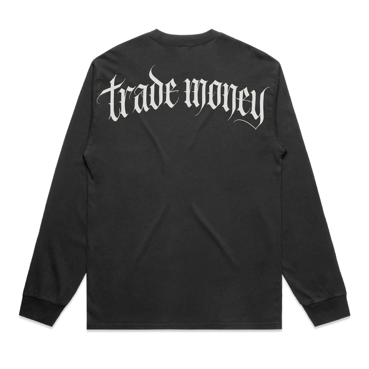 The Foundation HD Long Sleeve Tee, Faded Black