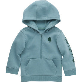 Infant/Toddler Long Sleeve 1/2 Zip Sweatshirt - Patina