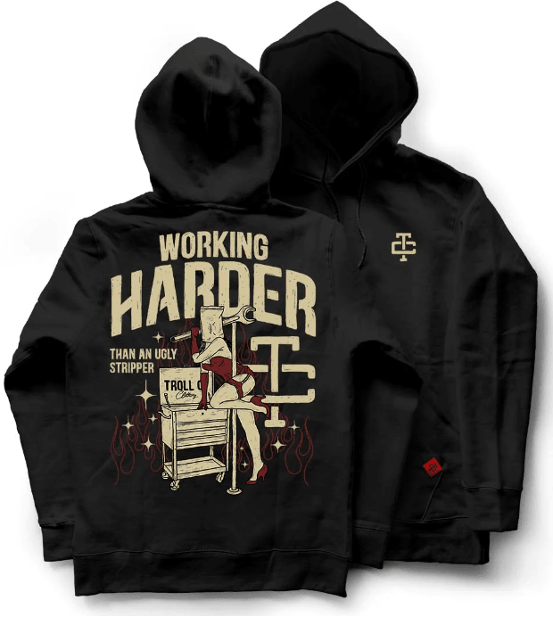 Butterface 2.0 Hoodie - Black - Purpose-Built / Home of the Trades