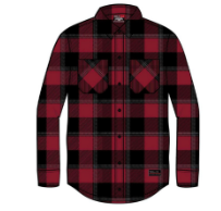 Gridlock Flannel - Flame