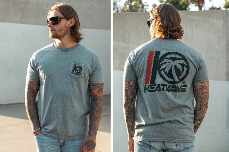 Heat Wave Turbo Ring T-Shirt - Grey