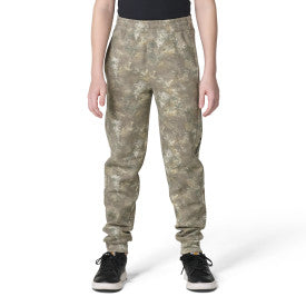 Youth Boy's Fleece Faded Camo Logo SweatPant - Faded Camo