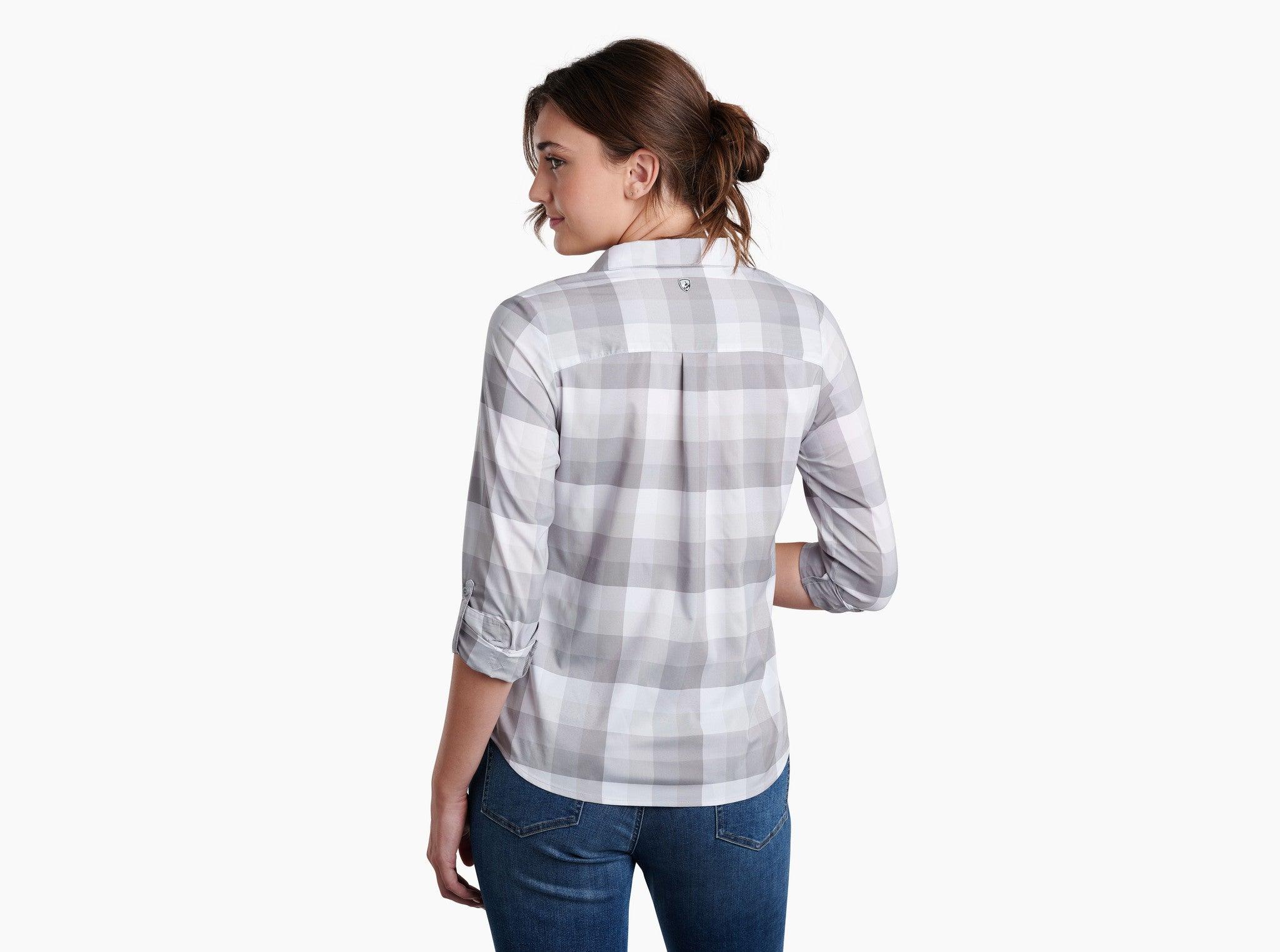 Women's Kamp Long Sleeve Flannel - Slate - Purpose-Built / Home of the Trades