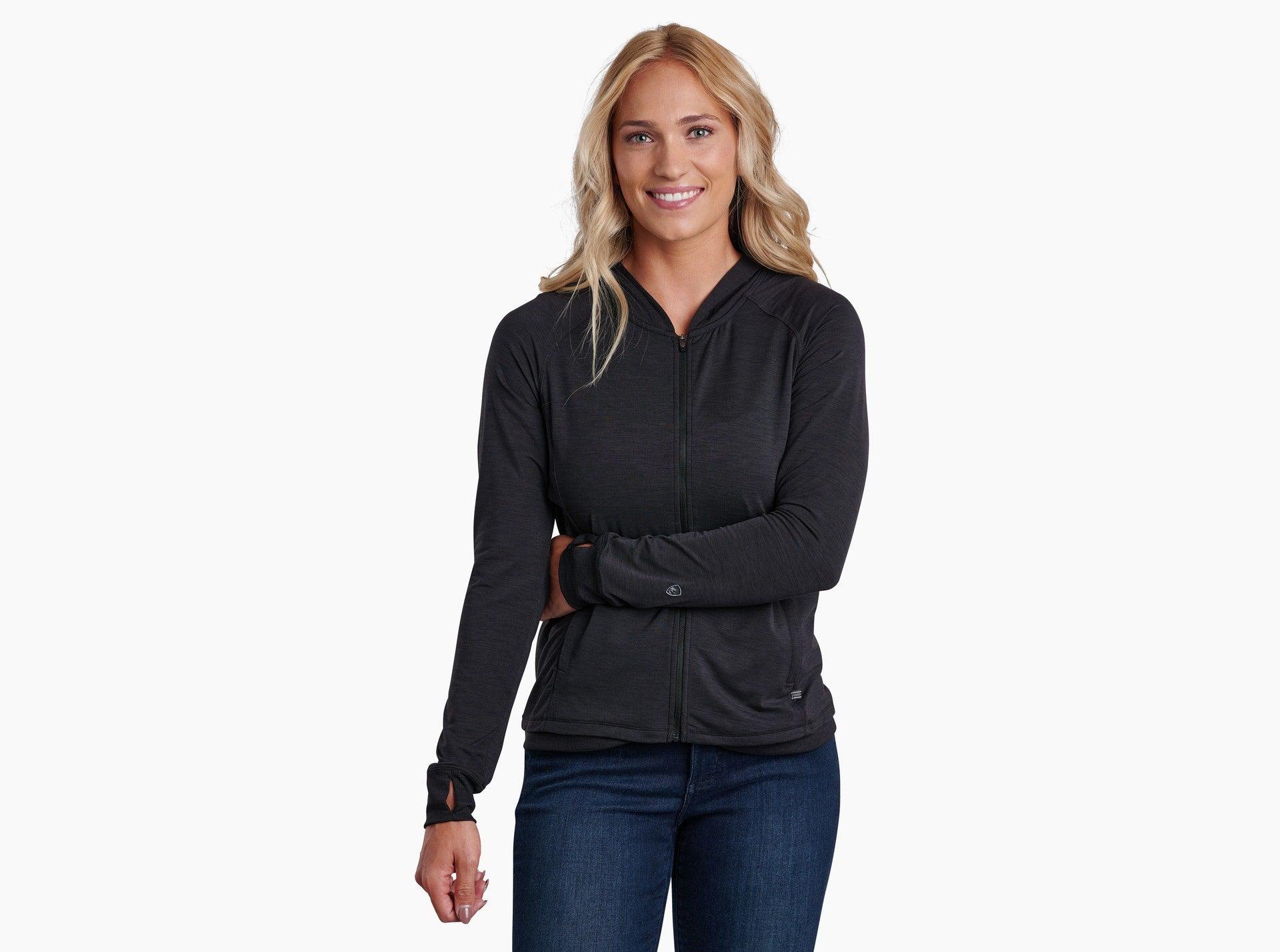 Women's Inspira Full-Zip Hoodie - Black - Purpose-Built / Home of the Trades