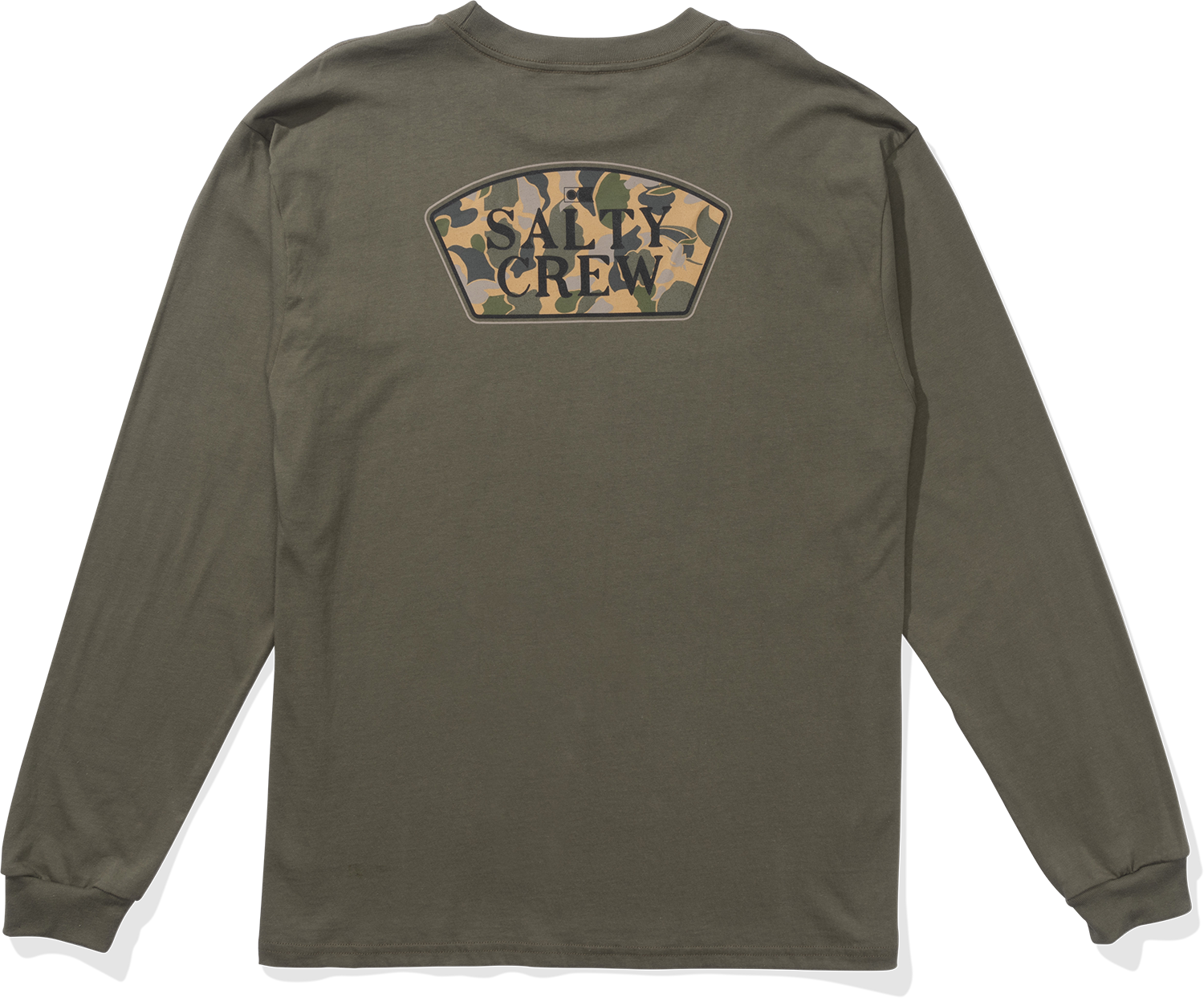 Filler Up L/S Tee, Dusty Olive