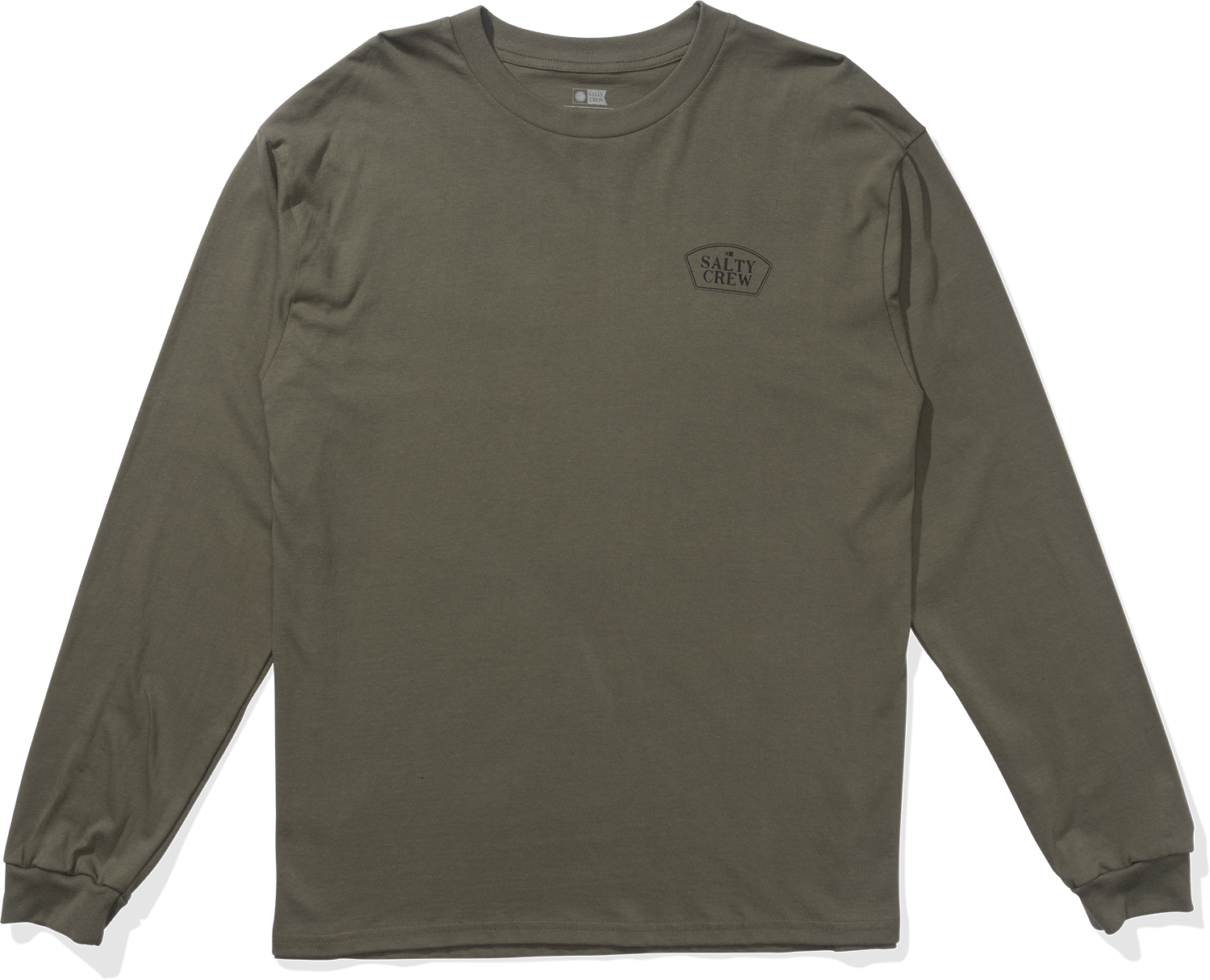 Filler Up L/S Tee, Dusty Olive