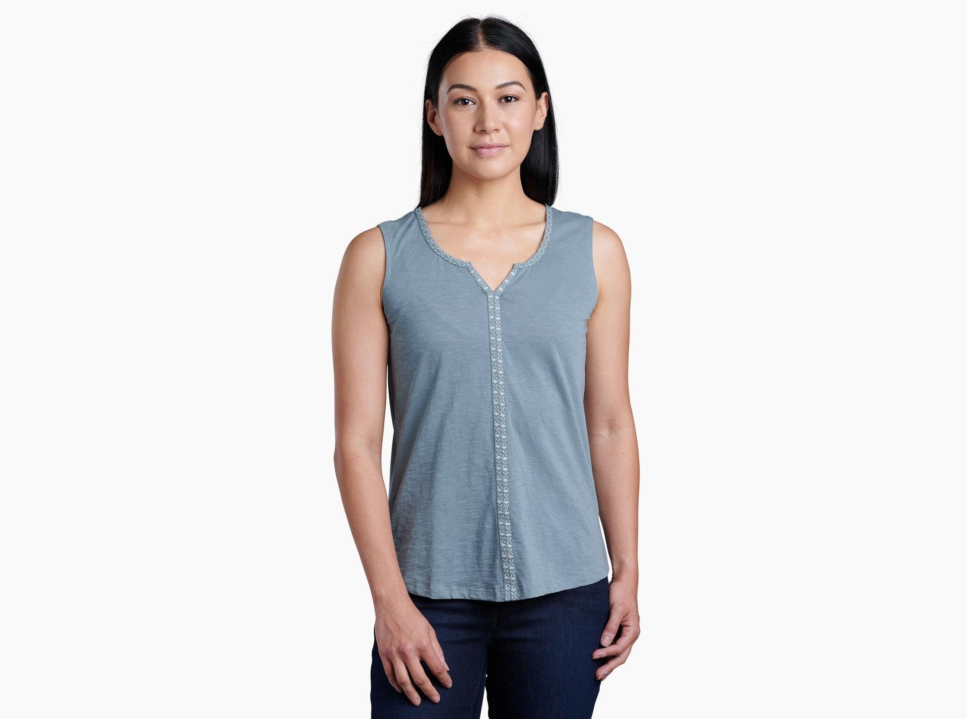 Women's Shay Tank - Eucalyptus - Purpose-Built / Home of the Trades