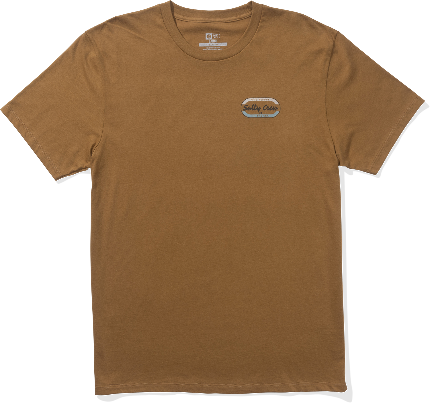 Capsule S/S Tee, Caramel