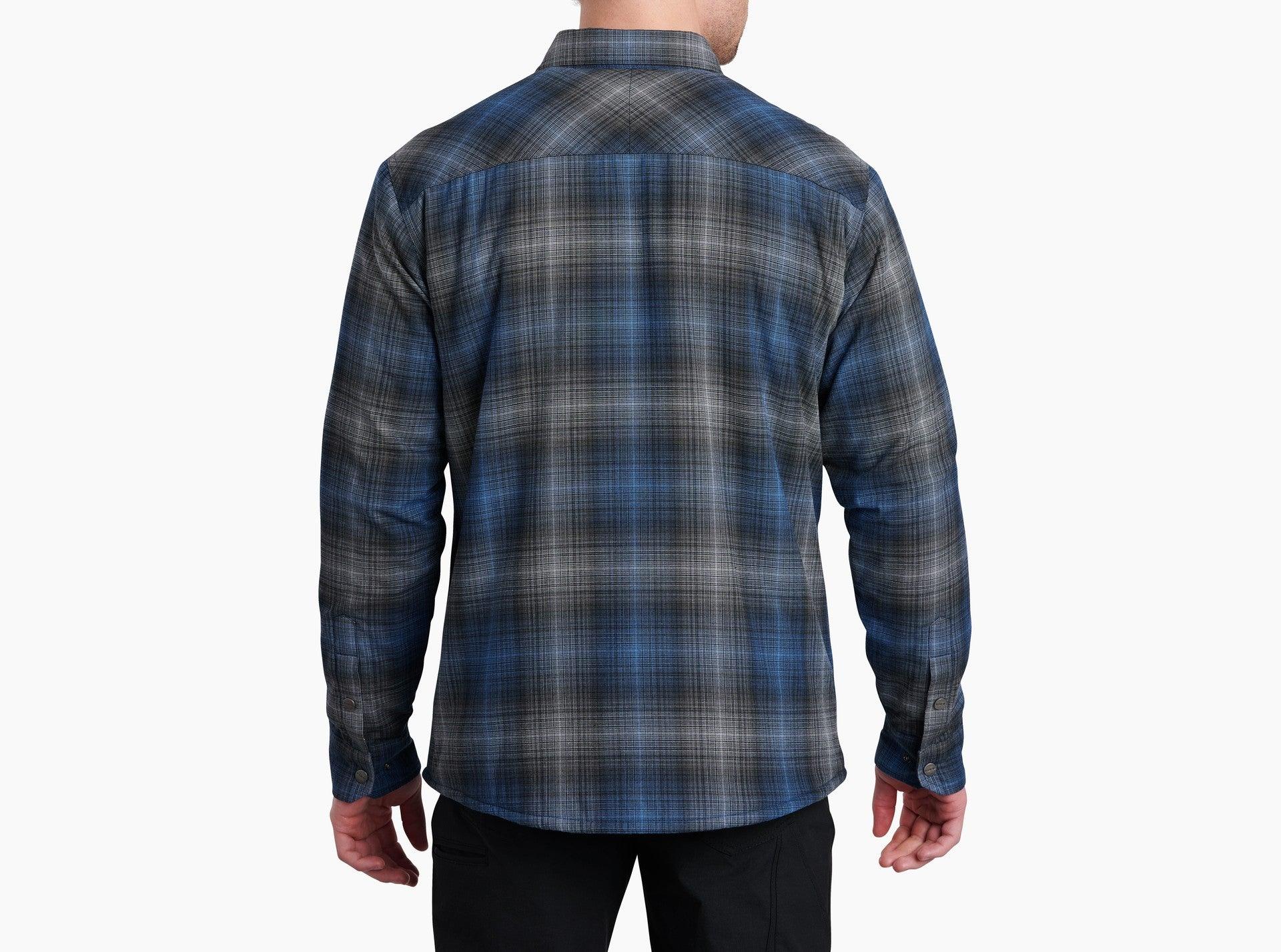 Joyrydr Long Sleeve Flannel Shirt - Blue Storm - Purpose-Built / Home of the Trades