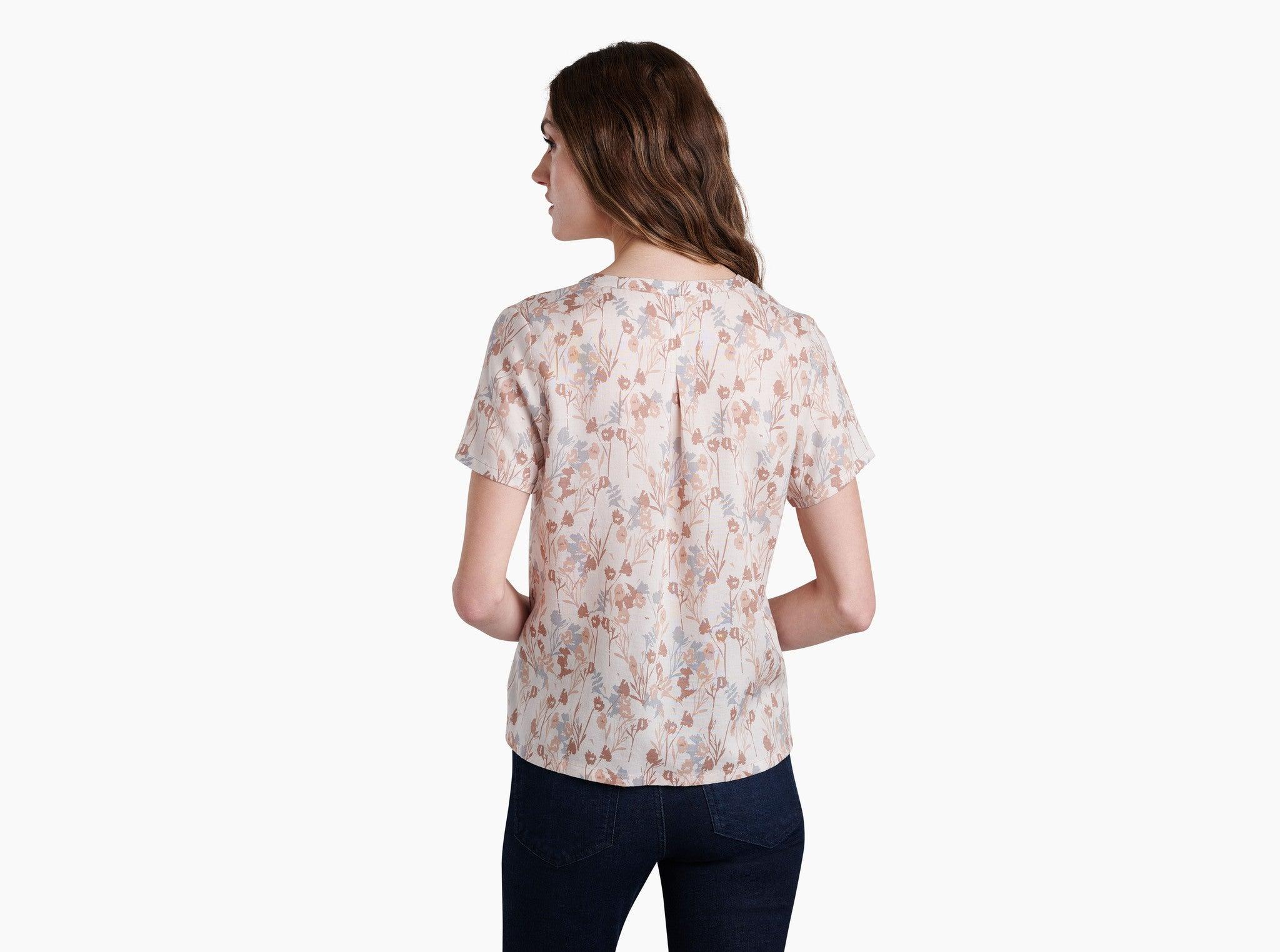 Women's Hadley Short Sleeve - Sandstone Print - Purpose-Built / Home of the Trades