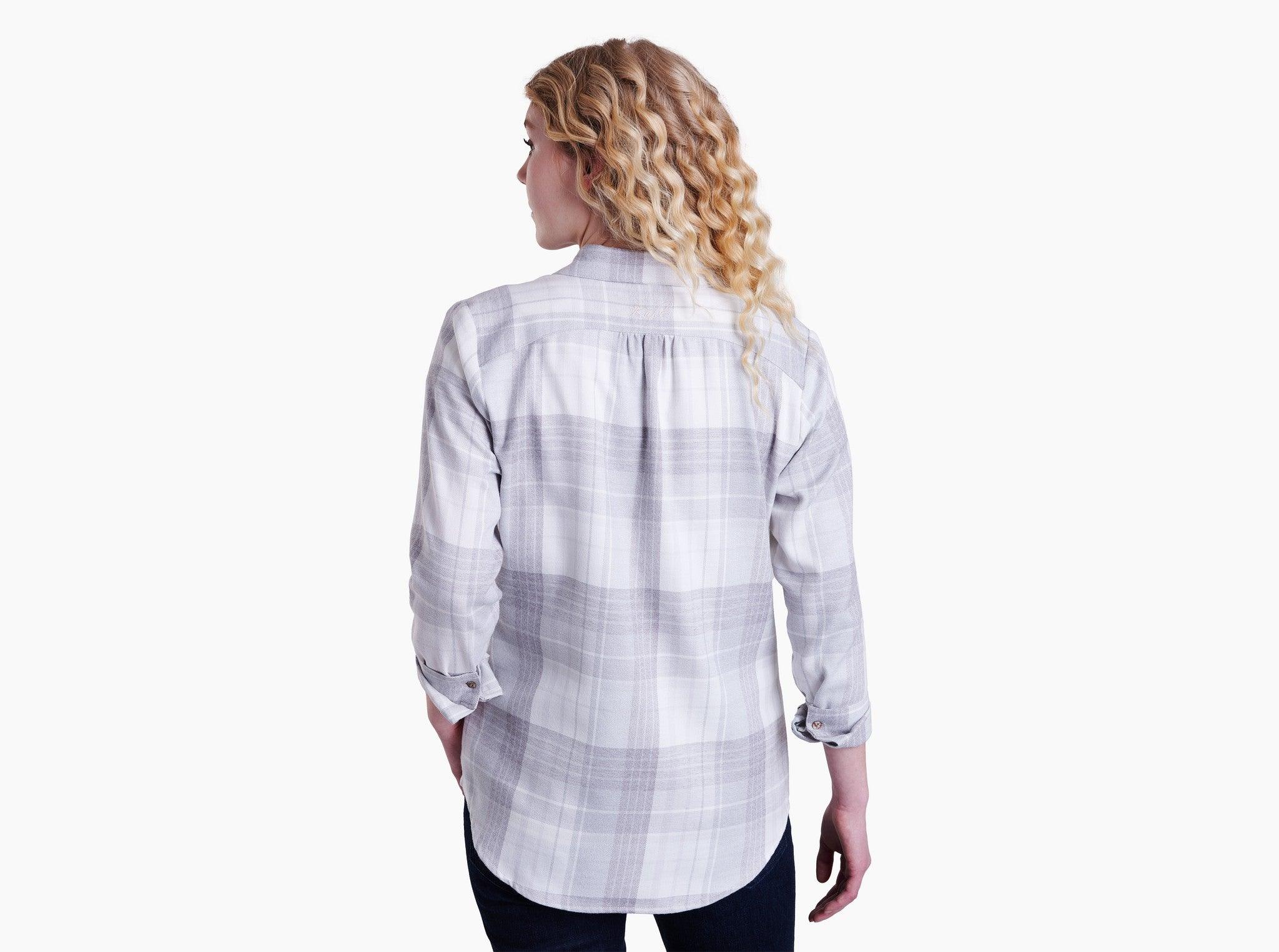 Women's Kamila Flannel - Stone - Purpose-Built / Home of the Trades