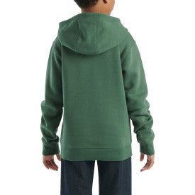 Youth Long Sleeve Graphic Sweatshirt - Cilantro