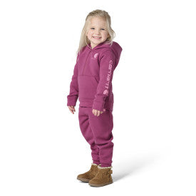 Infant/Toddler Long-Sleeve Half-Zip Sweatshirt - Rose Quartz