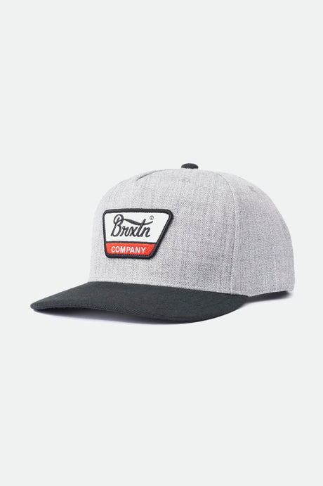 Linwood C MP Snapback - Heather Grey/Black