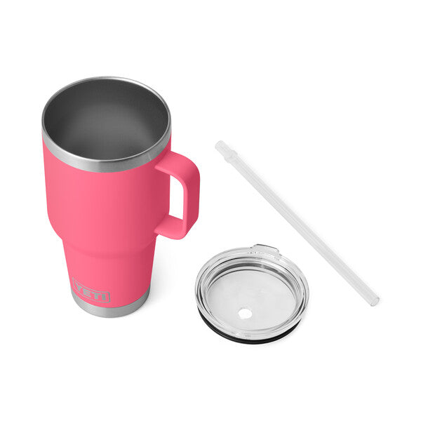 Rambler® 35 oz Mug W/Straw Lid - Tropical Pink