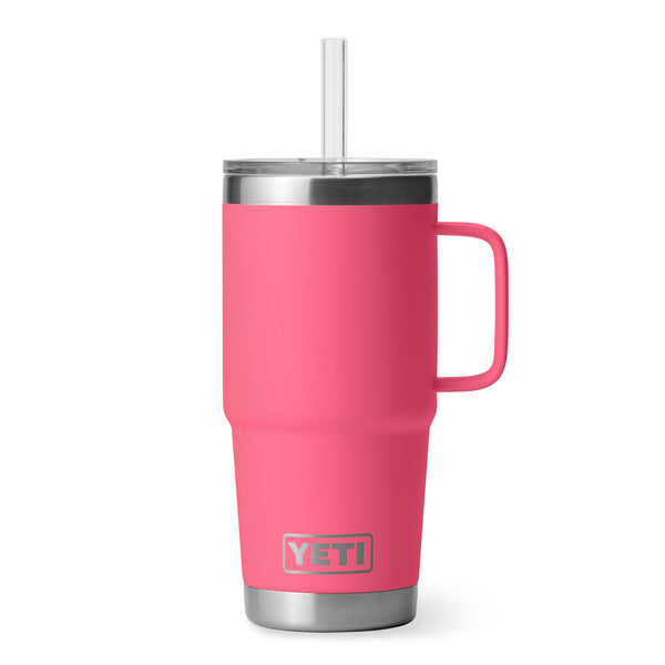 Rambler® 25 oz Mug W/Straw Lid - Tropical Pink