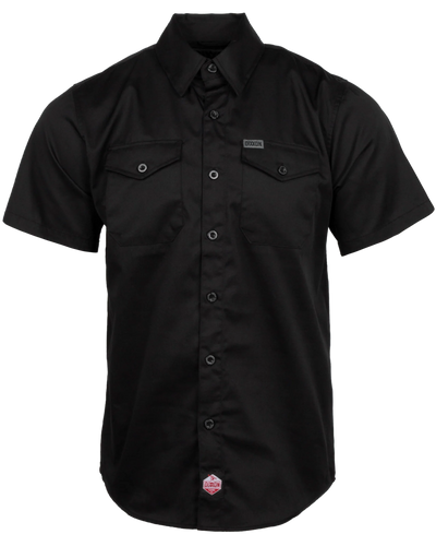 Workforce Short Sleeve Work Shirt - Black