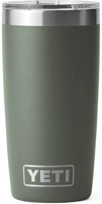 Rambler® 10 oz Tumbler w/Magslider™ Lid - Camp Green - Purpose-Built / Home of the Trades