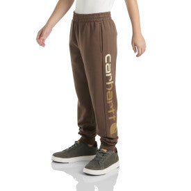 Youth Fleece Logo Sweatpant - Chestnut