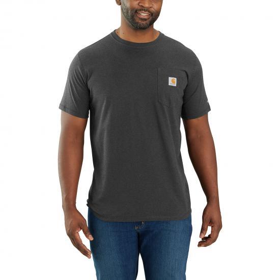 104616 - Carhartt force® relaxed fit midweight short-sleeve pocket t-shirt - Carbon Heather