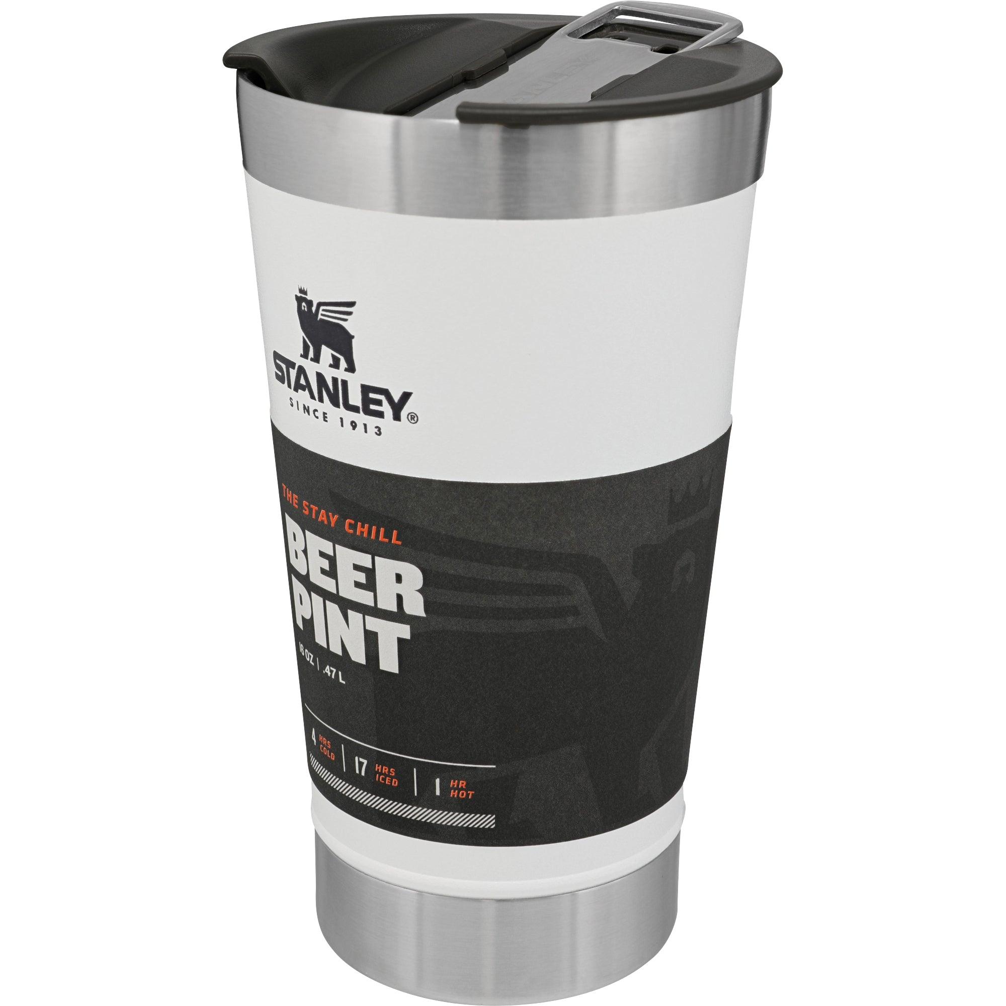 Stay Chill Beer Pint (White) - Purpose-Built / Home of the Trades