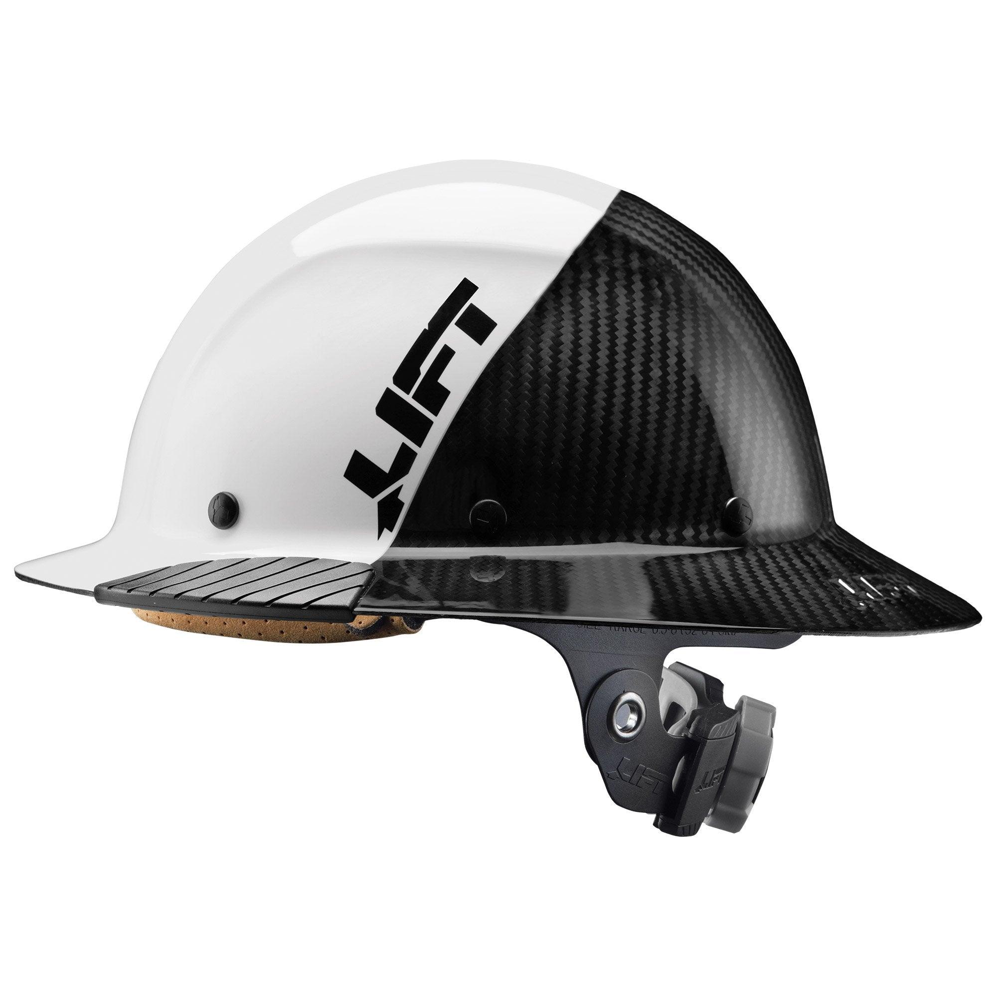 DAX Fifty 50 Carbon Full Brim - White - Purpose-Built / Home of the Trades