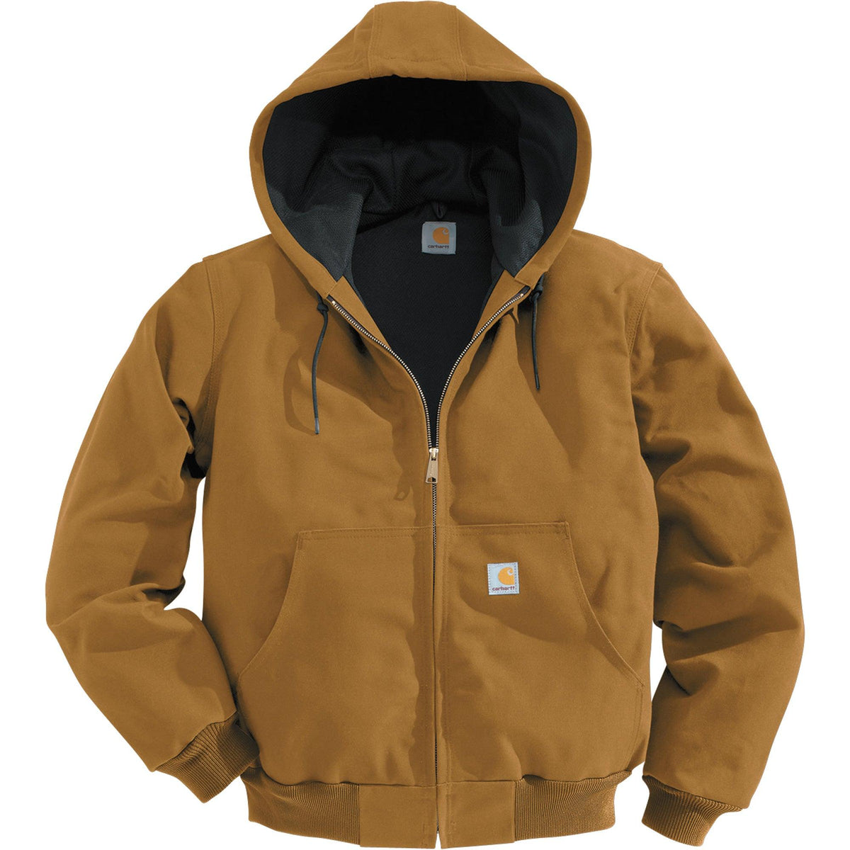 Loose Fit Firm Duck Thermal Lined Active Jac - Carhartt Brown - J131 - Purpose-Built / Home of the Trades