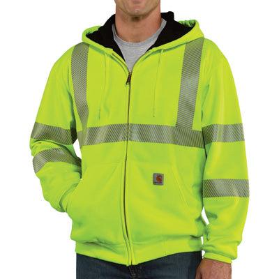 High Visibility Class 3 Thermal Sweatshirt (Brite Lime) - Purpose-Built / Home of the Trades