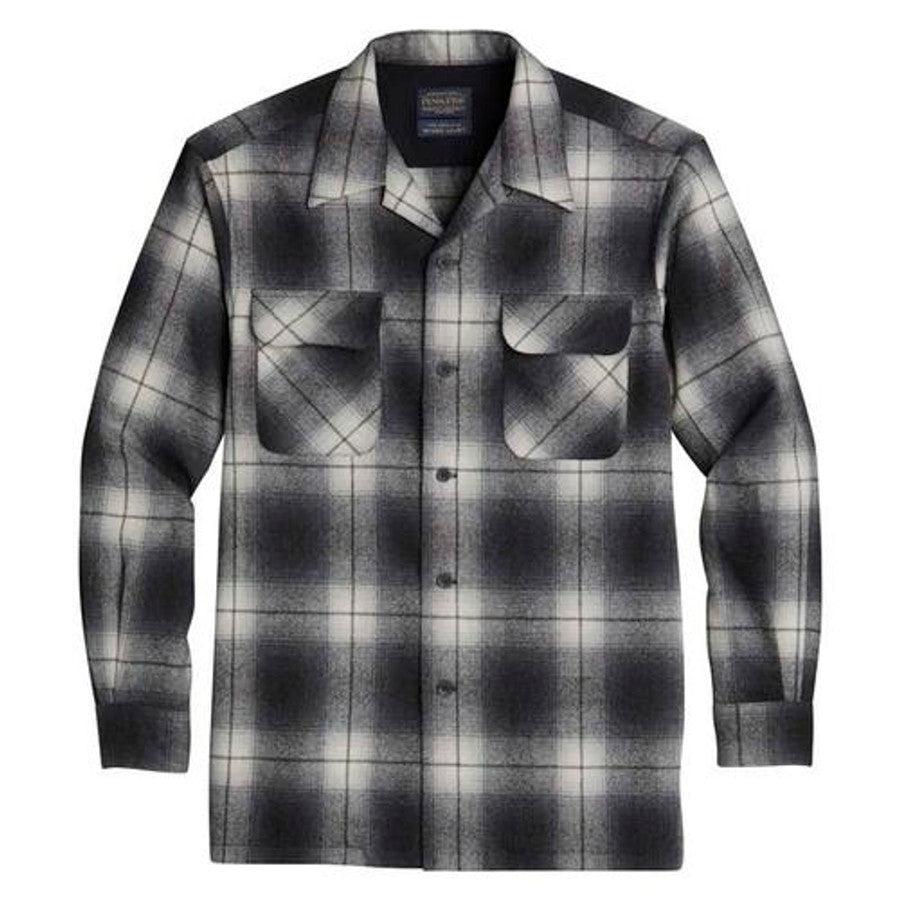 Board Shirt - Black / Oxford Hombre - Purpose-Built / Home of the Trades