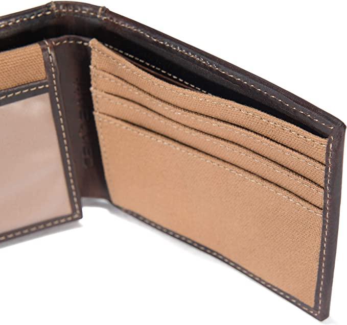 Canvas Passcase Wallet - Carhartt Brown