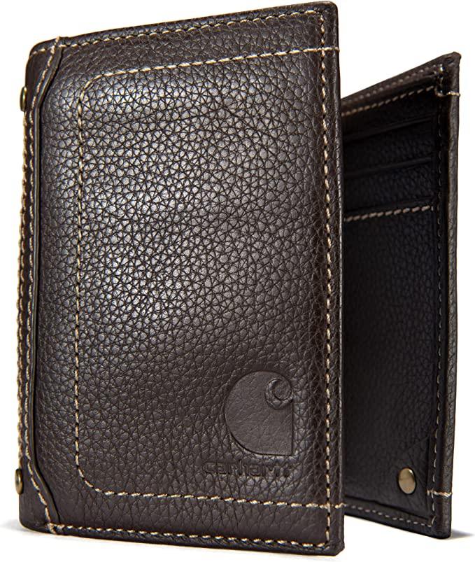 Pebble Trifold Wallet - Brown