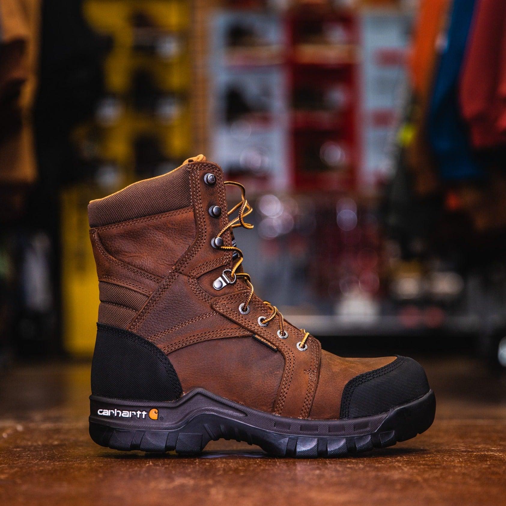 Carhartt composite clearance toe logger boots