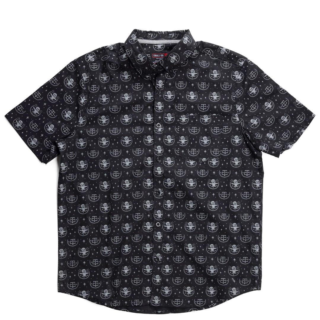 Bowen Button Down - Black & Grey - Purpose-Built / Home of the Trades